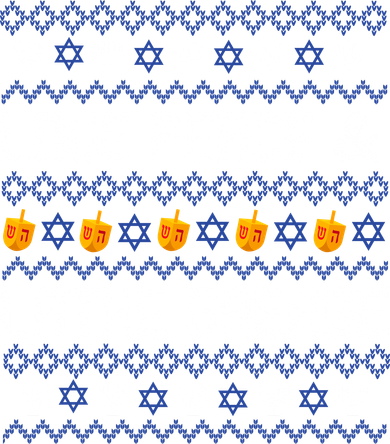 Love Peace & Latke Grease Hanukkah Ugly Women's Sweatshirt